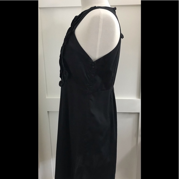 HOSS INTROPIA Designed in Spain, Ruffled Tuxedo front Dress / Tunic in Black - Picture 4 of 11